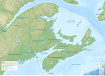 Acadie, régions en Nouvelle-Écosse (topo)