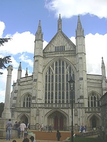 La cathédrale de Winchester.