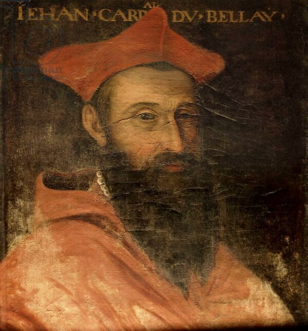 Rabelais' three trips to Rome were under the protection of Jean du Bellay.