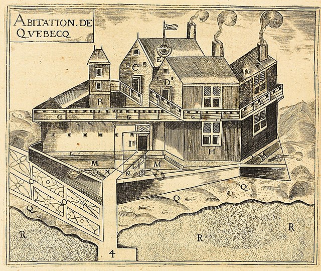 Champlain's Habitation c. 1608