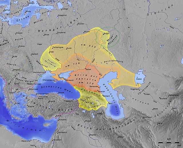 Khazar Khaganate, 650–850 CE