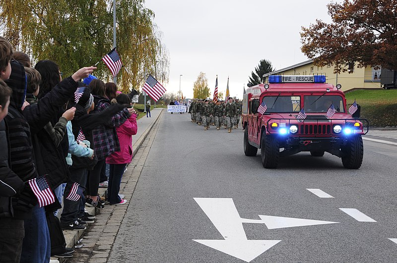 File:Children wave U.S. flags during the Veterans Day Parade at the Joint Multinational Readiness Center in Hohenfels, Germany, Nov. 8, 2012 121108-A-EL217-004.jpg