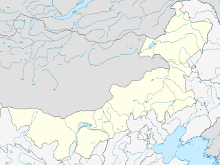 Ерен-Хото. Карта розташування: Внутрішня Монголія