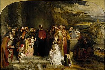 «Քրիստոսն ուսուցանում է խոնարհություն», 1847, Ռոբերտ Սքոթ Լոդեր