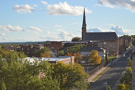 Churchill skyline, Holyoke, Massachusetts