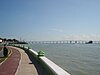 El Zacatal Bridge and the City Malecon.