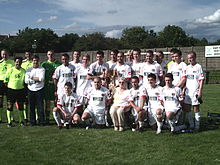 Clyde lift the Tommy McGrane Trophy in 2006 ClydeEKCup.JPG