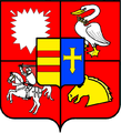 Ο θυρεός του Οίκου του Σλέσβιχ-Χόλσταϊν-Σόντερμπουργκ-Γκλύκσμπουρκ