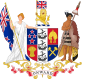 Coat of arms (1911–1956) of New Zealand