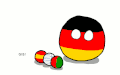 Animacja przedstawiająca przeistoczenie się Germanyballa w Reichtangle pod wpływem nieustannych próśb biedniejszych państw o dofinansowanie ich.
