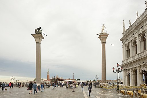 Colonna di San Marco e San Teodoro piazzetta San Marco Venezia