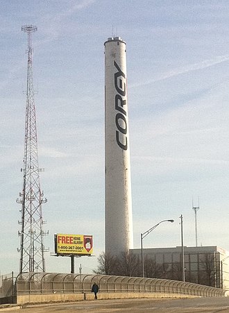 Corey smokestack in the Oakland neighborhood of Atlanta Corey smokestack.jpg