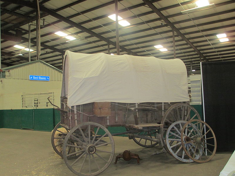 File:Covered wagon at Cowboy True observance, Wichita Falls, TX IMG 6946.JPG