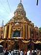 Dagdusheth Ganpati Temple Decorated during Ganesh Chaturti September 2012 (1).JPG