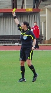 Dagmar Damková Czech soccer player, soccer referee, educator and sports official