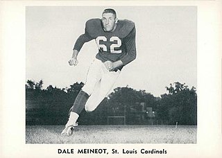 <span class="mw-page-title-main">Dale Meinert</span> American football player (1933–2004)