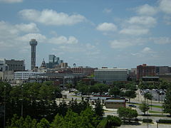 West end skyline