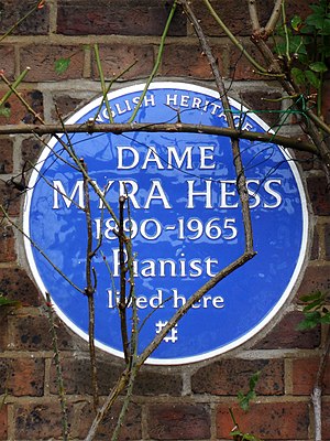 Dame Myra Hess 1890-1965 pianist lived here.jpg