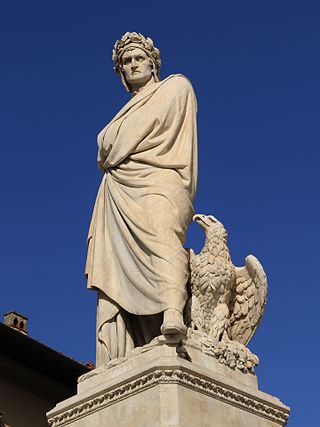 <span class="mw-page-title-main">Monument to Dante</span> Statue of Dante made for his 600th anniversary , located in Florence, Tuscany region, Italy