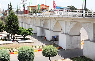 Davazdah Cheshmeh bridge in Iran