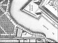Detail van een gegraveerde kaart betreffende de Alkmaarderhout, landmeter A. van Panders (1765) (r.A. Haarlem, Wieeder nr. 145b). De landelijke bouwkunst in Hollands Noorderkwartier, afb. 63, pag. 57. - Unknown - 20447385 - RCE.jpg