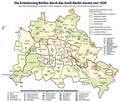 Extension of Berlin by Greater-Berlin-Law of 1920