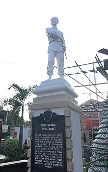 Diego Silang monument and historical marker, Caba, La Union Diego Silang Monument and Historical Marker, Caba.jpg