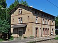 Das Bahnhofsgebäude aus 1868, S-Bahn Haltepunkt