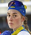 Čeština: Chrystyna Dmytrenková na Mistrovství světa v biatlonu v Novém Městě na Moravě 2024 English: Biathlon World Cup in Nové Město na Moravě 2024 – Khrystyna Dmytrenko.