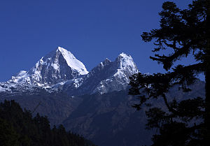 Dorje Lhakpa from the southwest