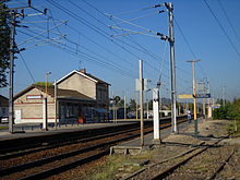 La gare de Dourges.