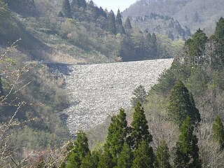 Doyo Dam Dam in Shinjō