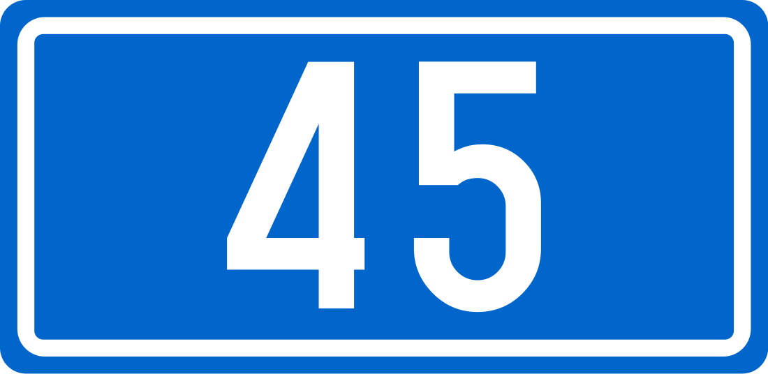 D45 road (Croatia)