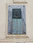 Oskar Bohr - memorial plaque