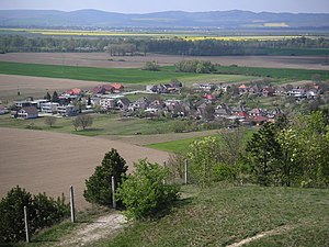 Ducove village from Kostolec.JPG