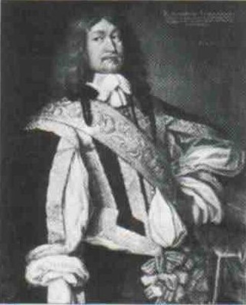 Duke Ernst Günther I, first Duke of Augustenborg (1609–1689).