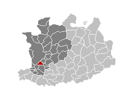 Edegem - Carte