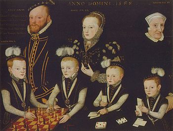 Edward 3rd Lord Windsor y su familia.jpg