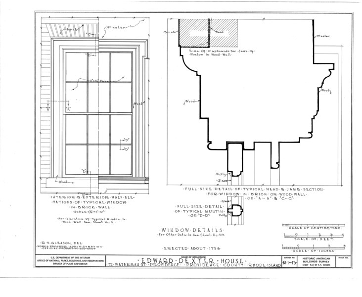 File:Edward Dexter House, 72 Waterman Street (moved from George Street), Providence, Providence County, RI HABS RI,4-PROV,23- (sheet 38 of 53).tif