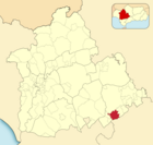 Расположение муниципалитета Эль-Саусехо на карте провинции