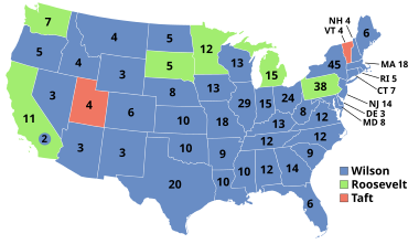 Elezioni Presidenziali Negli Stati Uniti D'america Del 1912: 32ª elezione presidenziale degli Stati Uniti d'America