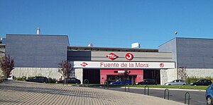 Estación de Fuente de la Mora (Madrid) 01.jpg