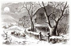 Darley illustration from an 1862 print of A Visit From Saint Nicholas, by Clement Clarke Moore