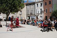 Fest auf der Place Fabre Olivet