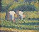 Farm Women at Work by Georges Seurat, 1882-83.JPG