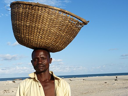 Fisherman in Nagonha, Nampula, Mozambique