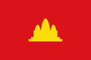 Khmer Rouge followers of the Communist Party of Kampuchea in Cambodia