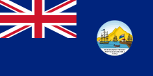 Colonial flag of Trinidad and Tobago, 1889-1958 Flag of Trinidad and Tobago (1889-1958).svg