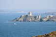 Fort la Latte, ou château de la Roche Goyon, à Plévenon dans les Côtes d'Armor, vu depuis le cap Fréhel.