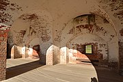 Fort Pulaski National Monument, chatham county, Georgia, U.S. This is an image of a place or building that is listed on the National Register of Historic Places in the United States of America. Its reference number is 66000064.